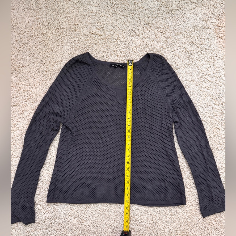 Rag & bone knit / netted shirt.